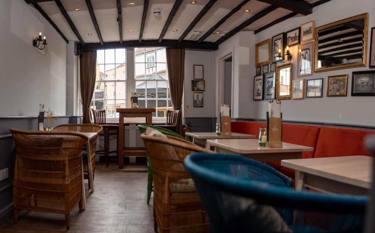 The Oak House Hotel Axbridge ภายนอก รูปภาพ The interior of the restaurant